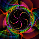 BRADLEY x de AVILA #1 (Psychedelia), 2020. Davonte Bradley & Diana de Avila. Collaborative digital artwork, dimensions variable.