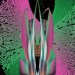 Malavika M Andrew & Ryan Henderson. Malavika x Ryan - Vibration of Silence, 2021. 30 x 20 x 1 inches.