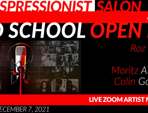 Techspressionist Salon #32 – Roz Dimon, LoVid, Moritz Albrecht, Colin Goldberg – December 7, 2021