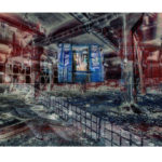 Frank Gillette, Post-Apocalypse 11. Digital collage, 44x64in.
