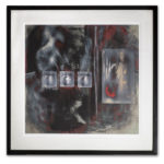 Dalton Portella, Baboon and Lady, circa 1995. Iris print 38.5 x 38.5 1/1