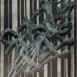 Paul D. Miller aka DJ Spooky, Ceteris Parabus - Variant 1, 2022. Painting, 48 x 36 inches. $25,000.