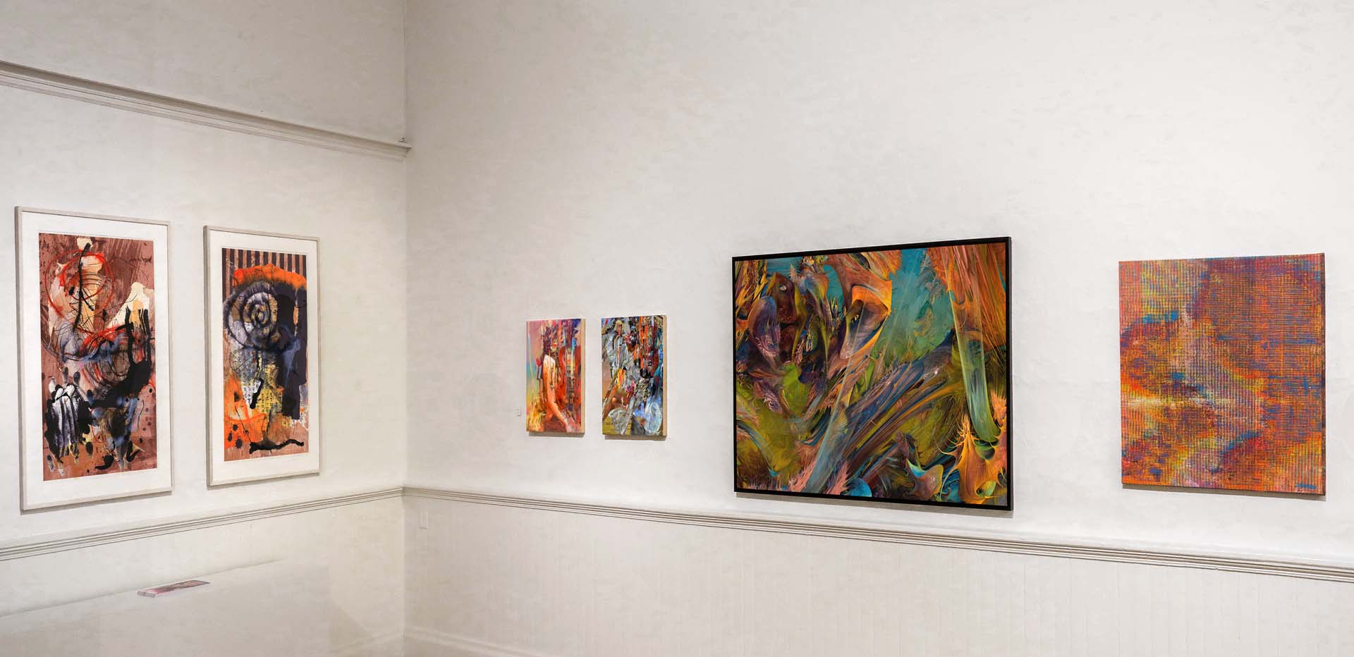 Installation view, Transept Gallery. Photo by Jeff Heatley/AAQ East End.