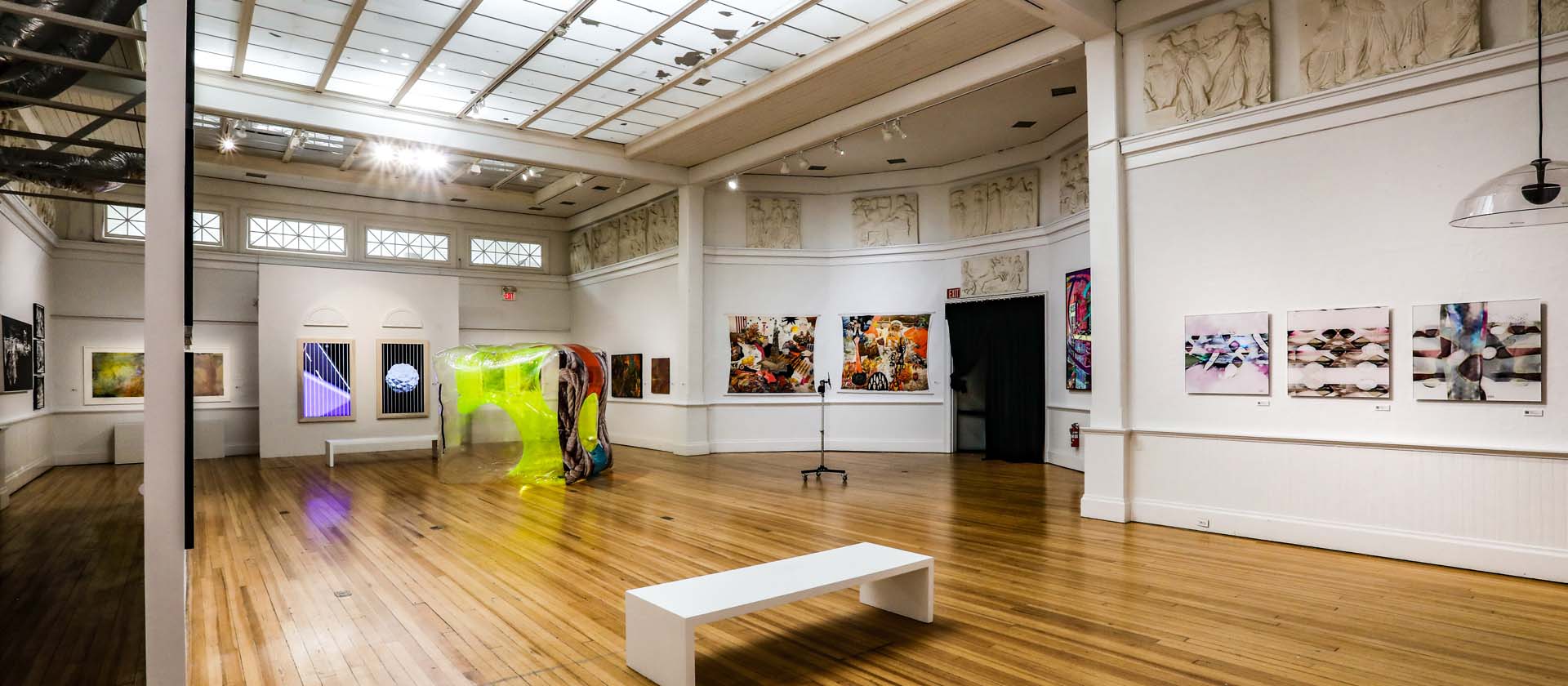 Installation view, Transept Gallery. Photo by Jeff Heatley/AAQ East End.