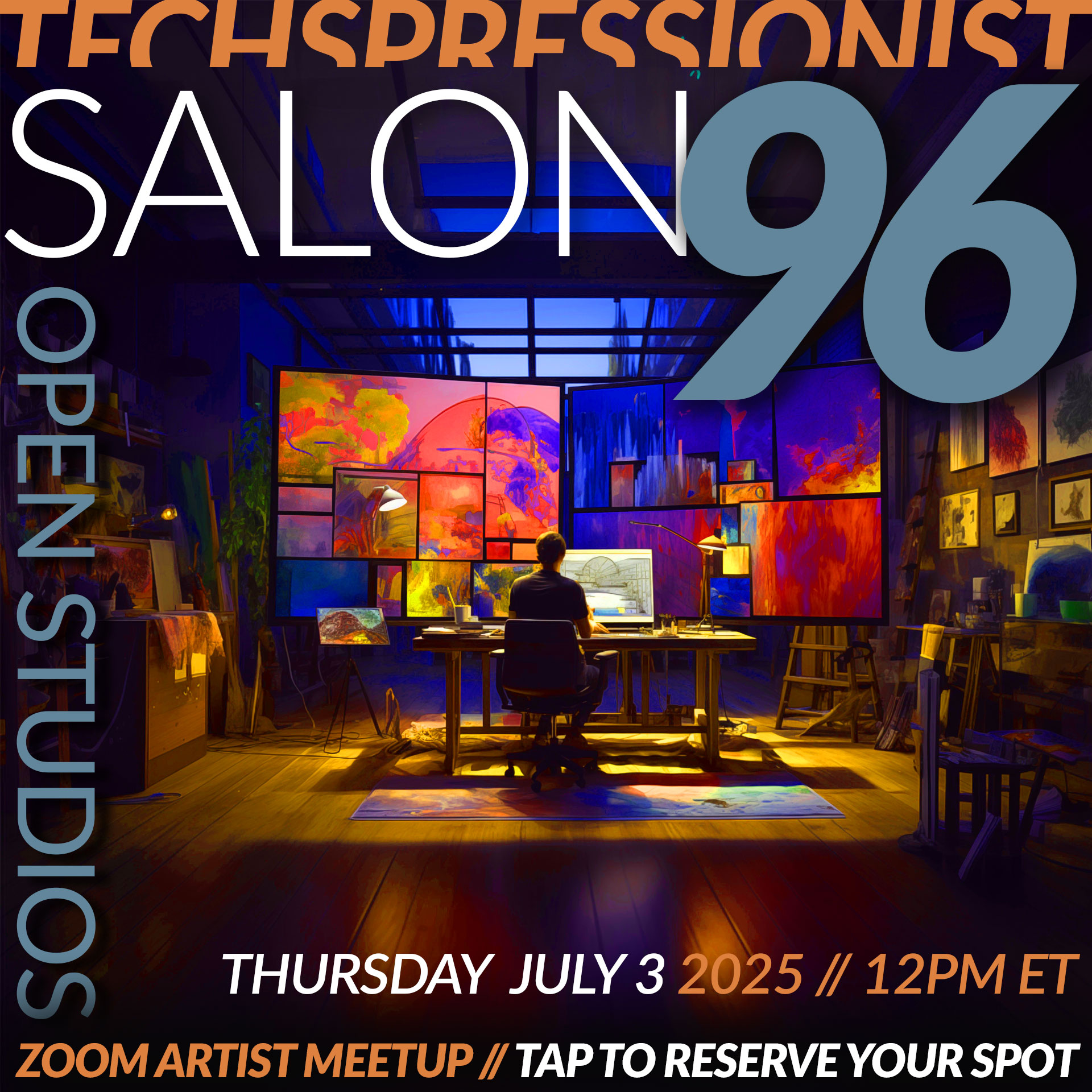 Techspressionist Salon 96 - Open Studios