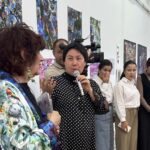 Director Shirin Tashova with Cynthia Rubin